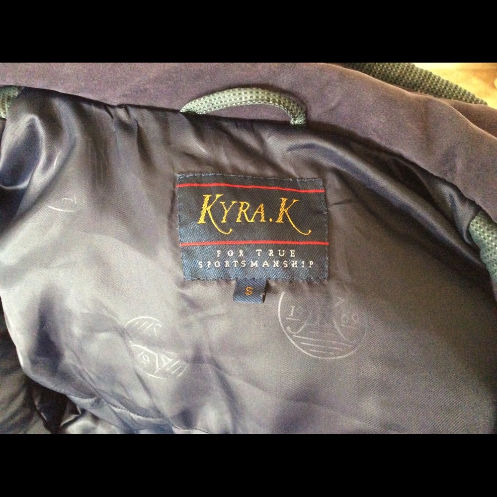 Kyra K Equestrian Jacket SZ S Green/Purple